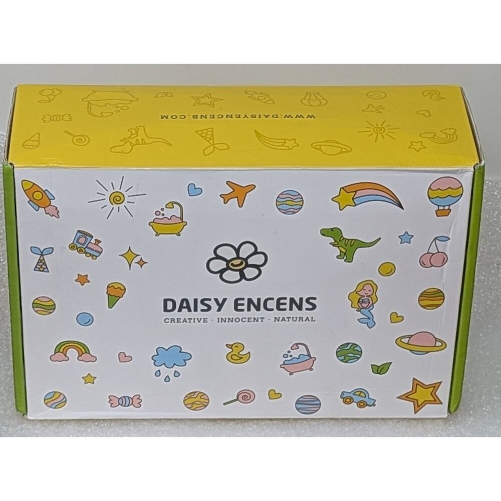 Daisy Encens 5 pak Dino Egg Bath Bombs with Toys For Kids